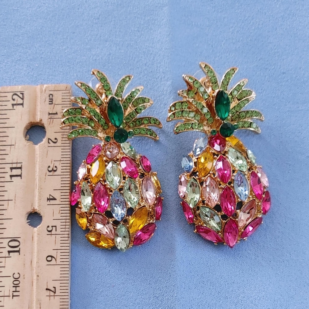 Pineapple Gem Fashion earrings